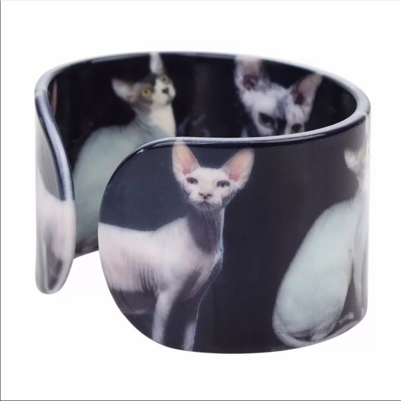 NWT Canadian Hairless Sphynx Cat Bracelet - Picture 5 of 10